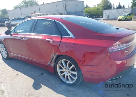 2016 Lincoln Mkz Hybrid z USA, uszkodzony, nr VIN 3LN6L2LU3GR608192